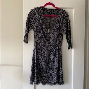 For love and lemons midi sleeve lace dress